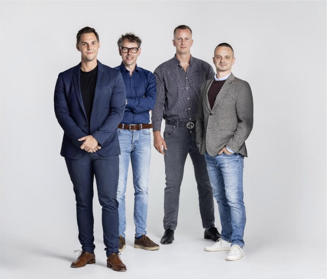 Tím Urbanista: Štefan Dolinay, Eduard Sirotný, Dávid Kukan a Tomáš Freytag